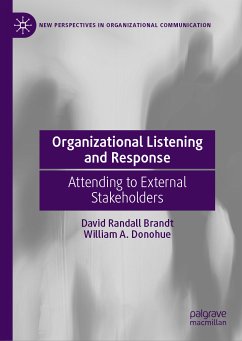 Organizational Listening and Response (eBook, PDF) - Brandt, David Randall; Donohue, William A.