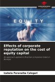 Effects of corporate reputation on the cost of equity capital