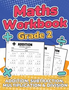 Maths Grade 2   Addition, Subtraction, Multiplication and Division   Over 100 Timed Math Test Drills   2nd Grade Maths Activity Book   Daily Practice   Large Print   Solutions Included - Publishing, Rr