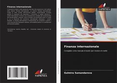 Finanza internazionale - Samandarova, Gulmira