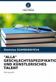 &quote;ALLA&quote; GESCHLECHTSSPEZIFIKATION UND KÜNSTLERISCHES TALENT