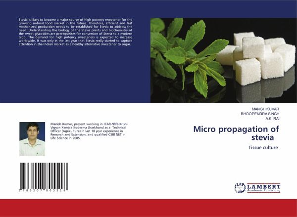 Micro propagation of stevia Micro propagation of stevia