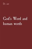 God's Word and human words