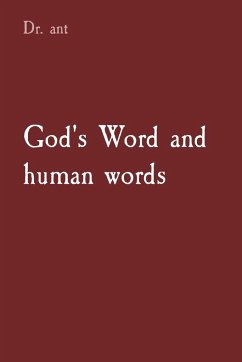 God's Word and human words - Vento, Anthony T