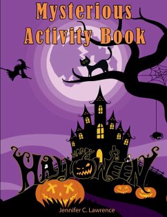 Cover Mysterious Happy Halloween Activity Book