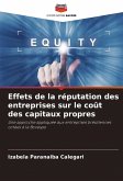 Effets de la réputation des entreprises sur le coût des capitaux propres