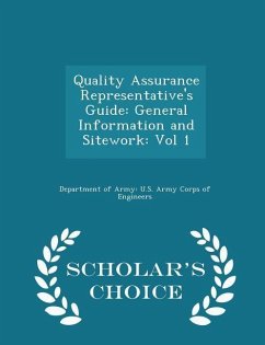 Quality Assurance Representative's Guide