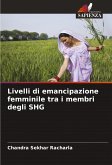 Livelli di emancipazione femminile tra i membri degli SHG