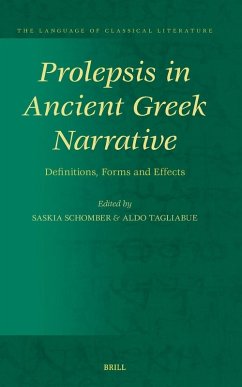 Prolepsis in Ancient Greek Narrative