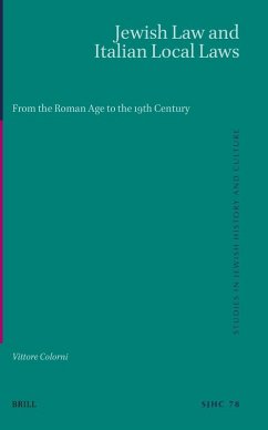 Cover Jewish Law and Italian Local Laws
