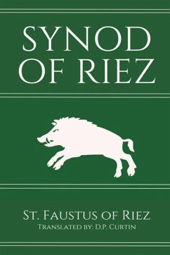 Cover Synod of Riez