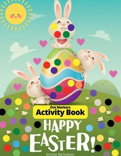 Cover Easter Dot Markers Activity Book for Toddlers, Preschool, Kids