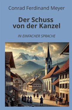 Cover Der Schuss von der Kanzel: In Einfacher Sprache