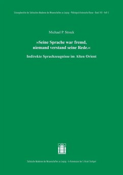 Cover 'Seine Sprache war fremd, niemand verstand seine Rede.' (eBook, PDF)