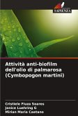 Attività anti-biofilm dell'olio di palmarosa (Cymbopogon martini)