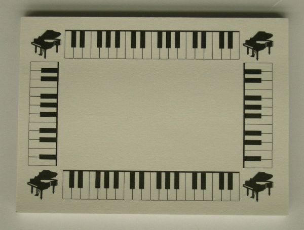 Keyboard Post Its White