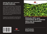 Méthode HPLC pour l'estimation de la pipérine dans une formulation polyherbale