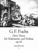 3 Duos op.14 für Klarinette und Violine Stimmen 3 Duos op.14 für Klarinette und Violine Stimmen