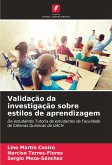 Validação da investigação sobre estilos de aprendizagem