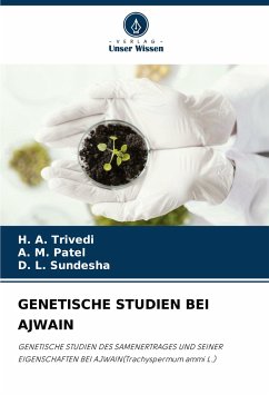 GENETISCHE STUDIEN BEI AJWAIN - Trivedi, H. A.;Patel, A. M.;Sundesha, D. L.