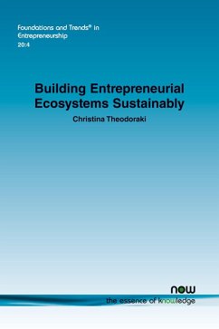 Building Entrepreneurial Ecosystems Sustainably Building Entrepreneurial Ecosystems Sustainably