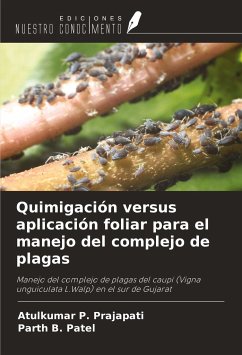 Quimigación versus aplicación foliar para el manejo del complejo de plagas - Prajapati, Atulkumar P.; Patel, Parth B.