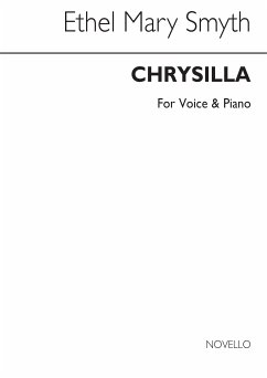 Cover Chrysilla for voice (medium) and piano vocal score