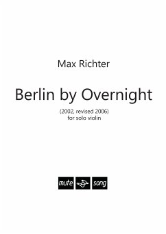 Cover Max Richter, Berlin By Overnight Violin Buch