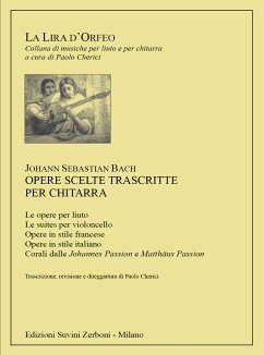 Johann Sebastian Bach, Opere scelte trascritte per chitarra Guitar or Lute Buch