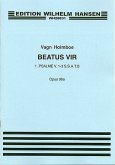 Vagn Holmboe, Beatus Vir Op.96a SATB Klavierauszug