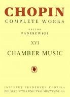 Cover Complete Works XVI: Chamber Music