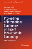 Proceedings of International Conference on Recent Innovations in Computing (eBook, PDF)