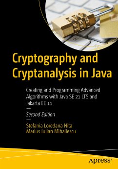 Cryptography and Cryptanalysis in Java (eBook, PDF) - Nita, Stefania Loredana; Mihailescu, Marius Iulian