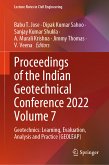 Proceedings of the Indian Geotechnical Conference 2022 Volume 7 (eBook, PDF)