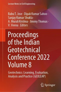 Cover Proceedings of the Indian Geotechnical Conference 2022 Volume 8 (eBook, PDF)