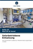 Solarbetriebene Entsalzung