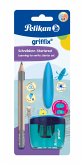 Pelikan griffix Starter Schreibset: Bleistift B, Radierer, Anspitzer Pelikan griffix Starter Schreibset: Bleistift B, Radierer, Anspitzer
