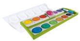 Pelikan Farbkasten K12® grün 12 Farben inkl. Deckweiß