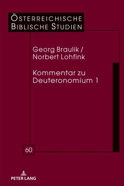 Cover Kommentar zu Deuteronomium 1