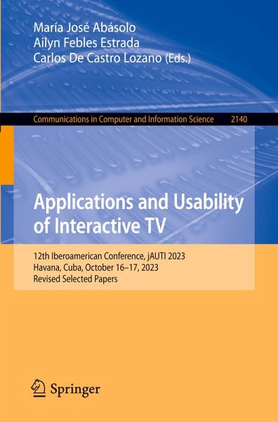 Applications and Usability of Interactive TV Applications and Usability of Interactive TV