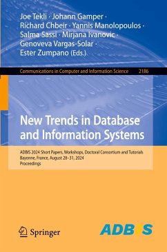 New Trends in Database and Information Systems