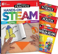 180 Days(tm) Steam, Science, Math, & Problem Solving Grade 1: 4-Book Set - Sturgeon, Kristi; Homayoun, Lauren; Smith, Jodene; Stark, Kristy