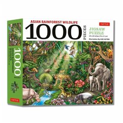 Asian Rainforest Wildlife - 1000 Piece Jigsaw Puzzle