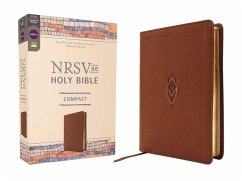 Cover Nrsvue, Holy Bible, Compact, Leathersoft, Brown, Comfort Print