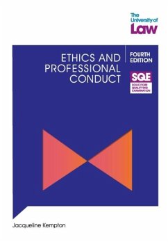 SQE - Ethics and Professional Conduct 4e Cover SQE - Ethics and Professional Conduct 4e