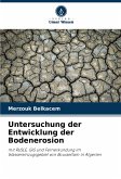 Untersuchung der Entwicklung der Bodenerosion