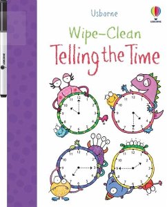 Wipe-Clean Telling the Time - Greenwell, Jessica