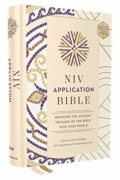 NIV Application Bible, Hardcover, Multi-Cream, Red Letter, Comfort Print Cover NIV Application Bible, Hardcover, Multi-Cream, Red Letter, Comfort Print
