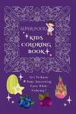 Kids Coloring Book Superfood