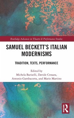 Cover Samuel Beckett's Italian Modernisms